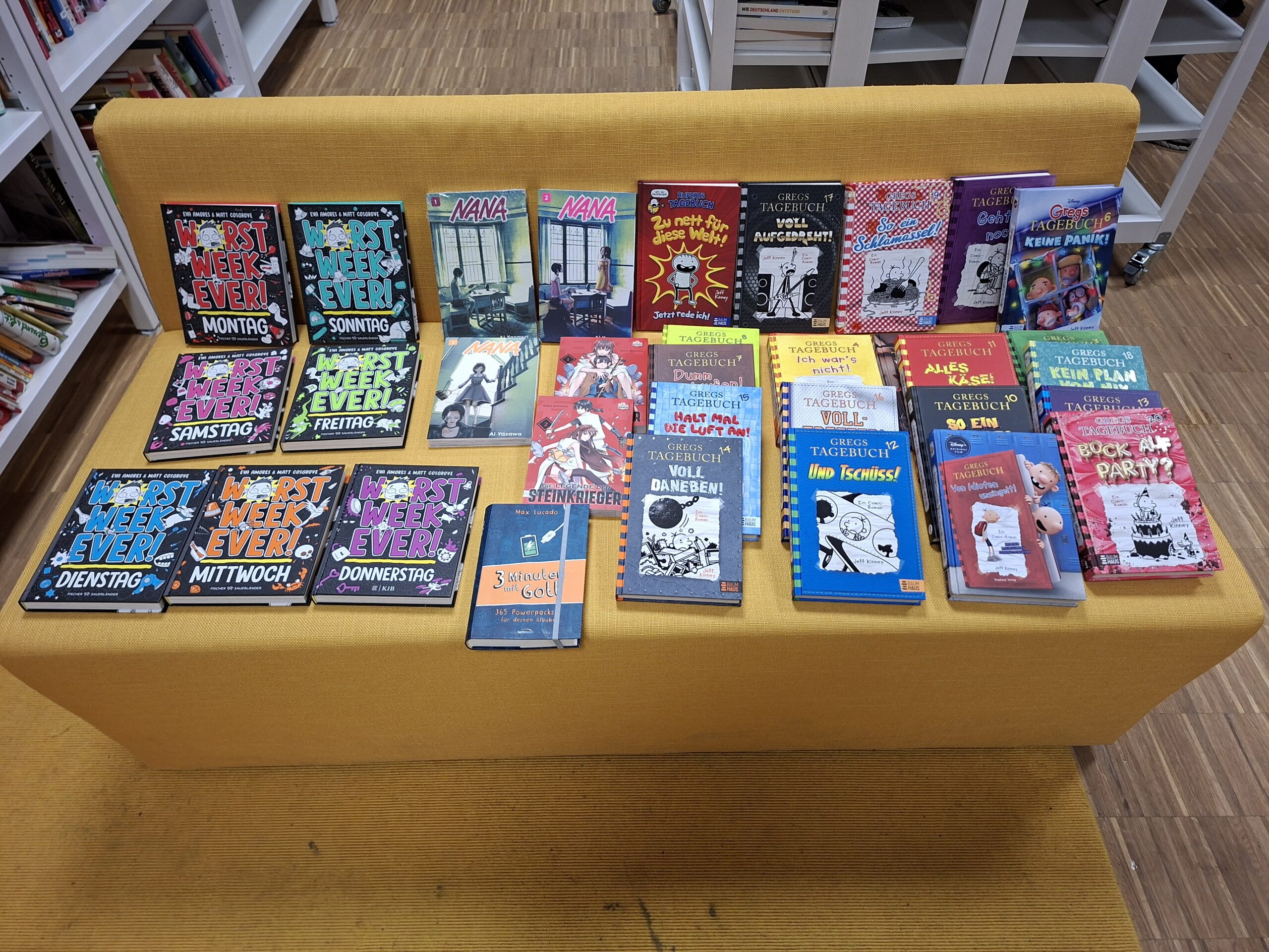 Neue Bücher in der Schulbibliothek