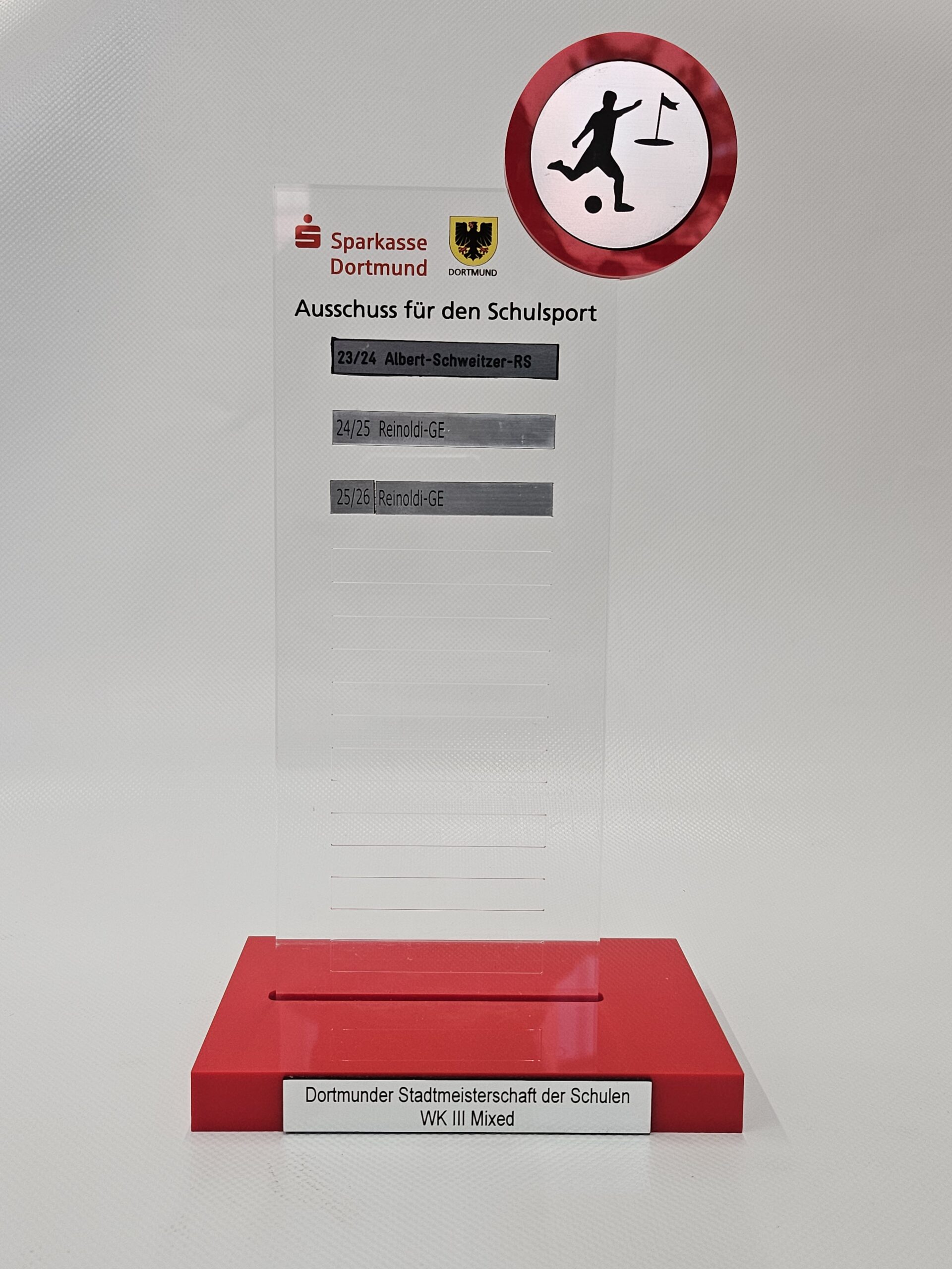 Stadtmeisterschaft im Fußballgolf: U15-Schulmannschaft verteidigt Titel erfolgreich!